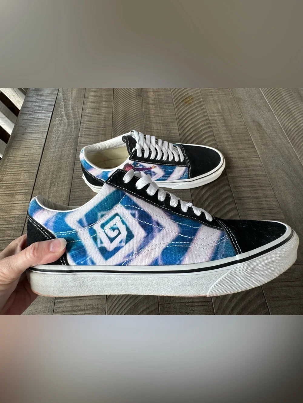 Old Skool Vans - Karl Jacobs x Journeys Dream SMP-Inspired Women’s 9.5/Men’s 8